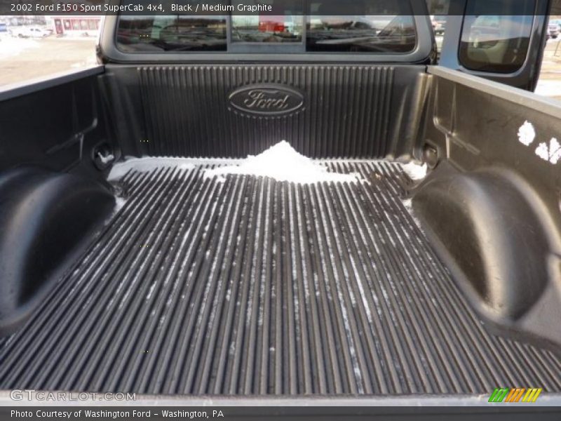 Black / Medium Graphite 2002 Ford F150 Sport SuperCab 4x4
