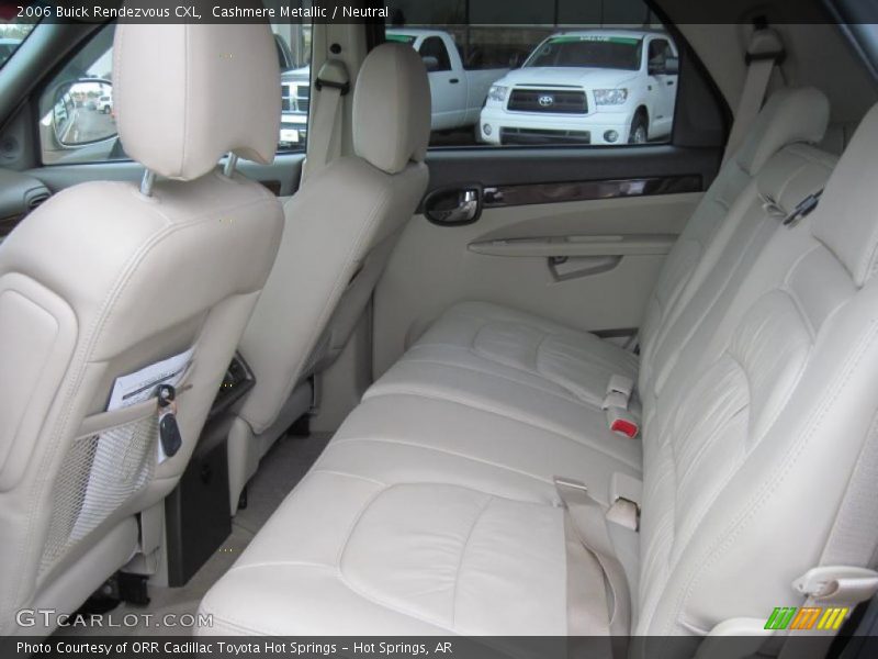 Cashmere Metallic / Neutral 2006 Buick Rendezvous CXL