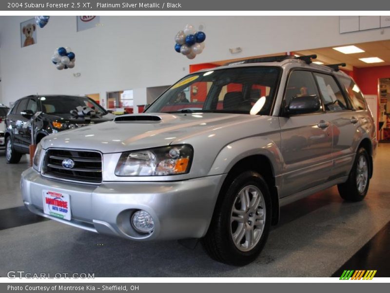 Platinum Silver Metallic / Black 2004 Subaru Forester 2.5 XT