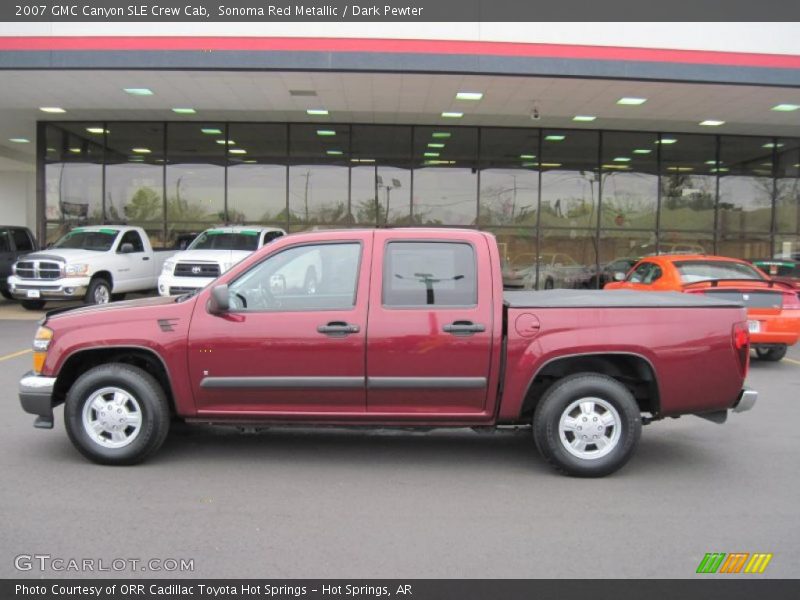  2007 Canyon SLE Crew Cab Sonoma Red Metallic