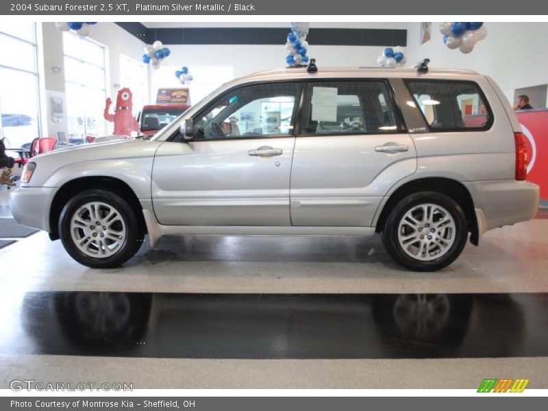 Platinum Silver Metallic / Black 2004 Subaru Forester 2.5 XT