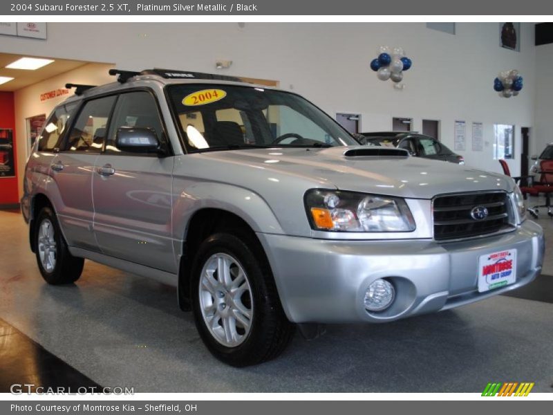 Platinum Silver Metallic / Black 2004 Subaru Forester 2.5 XT