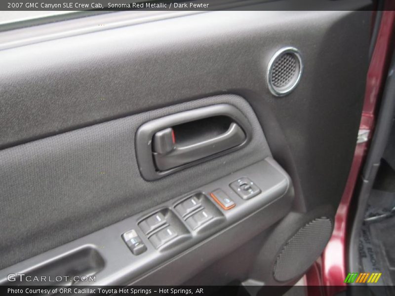Sonoma Red Metallic / Dark Pewter 2007 GMC Canyon SLE Crew Cab