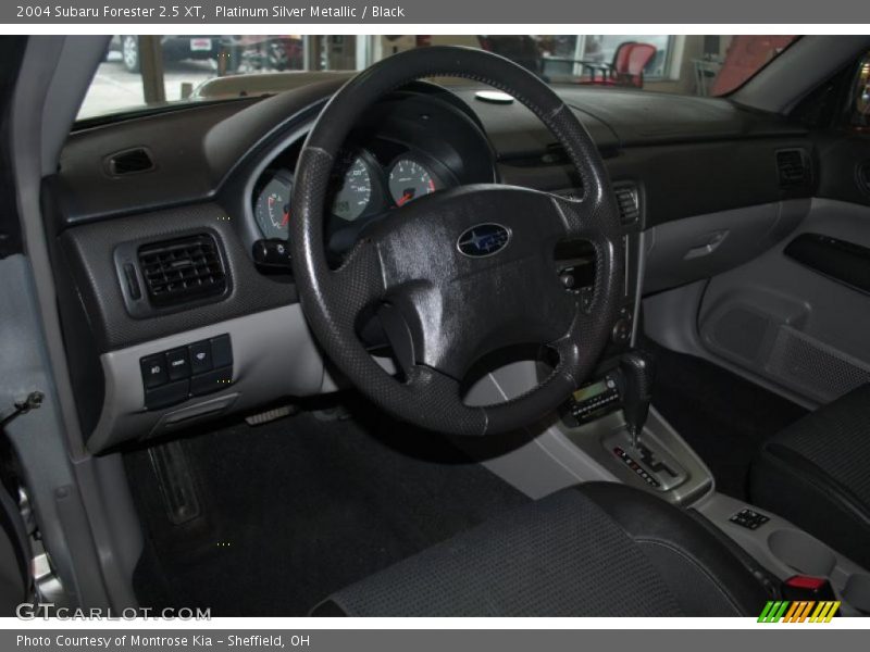 Platinum Silver Metallic / Black 2004 Subaru Forester 2.5 XT