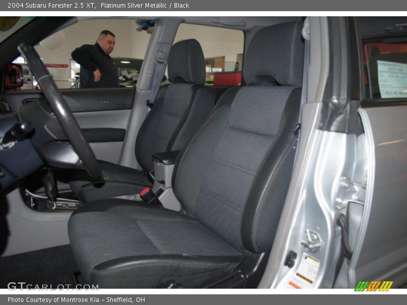 Platinum Silver Metallic / Black 2004 Subaru Forester 2.5 XT