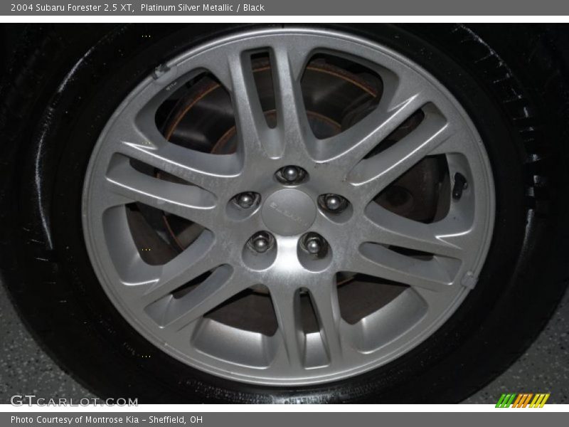 Platinum Silver Metallic / Black 2004 Subaru Forester 2.5 XT