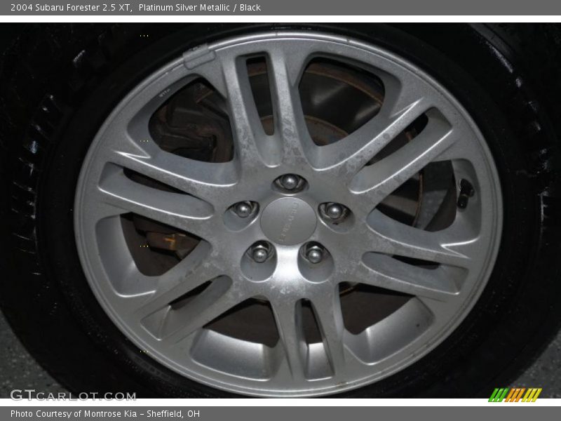 Platinum Silver Metallic / Black 2004 Subaru Forester 2.5 XT
