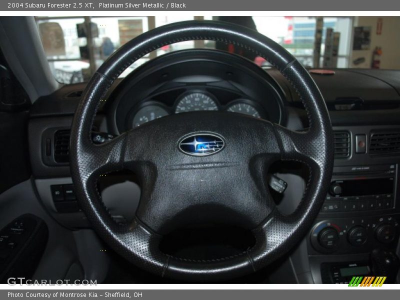 Platinum Silver Metallic / Black 2004 Subaru Forester 2.5 XT