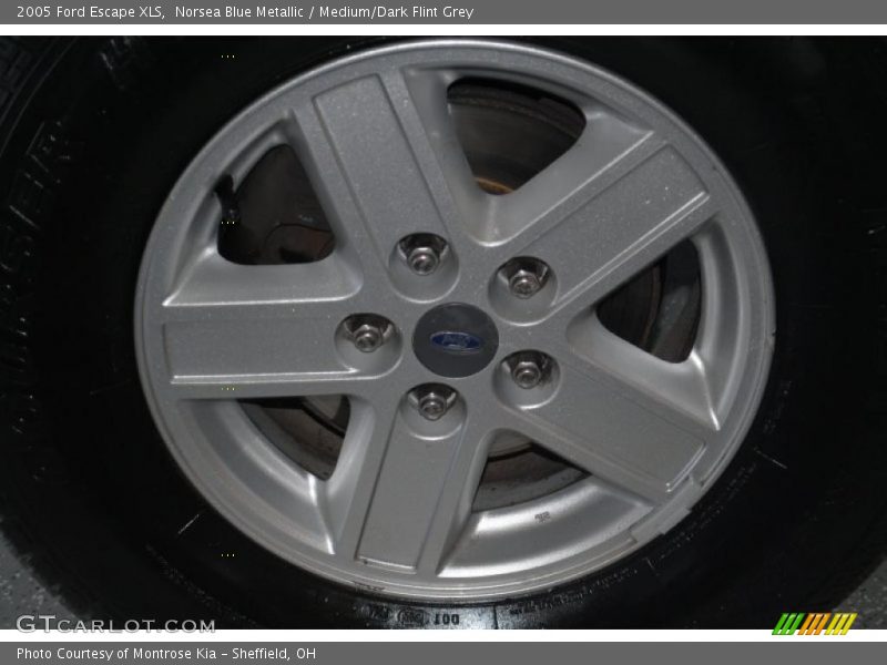 Norsea Blue Metallic / Medium/Dark Flint Grey 2005 Ford Escape XLS