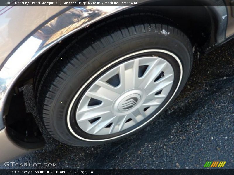 Arizona Beige Metallic / Medium Parchment 2005 Mercury Grand Marquis GS