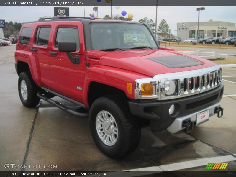  2008 H3  Victory Red