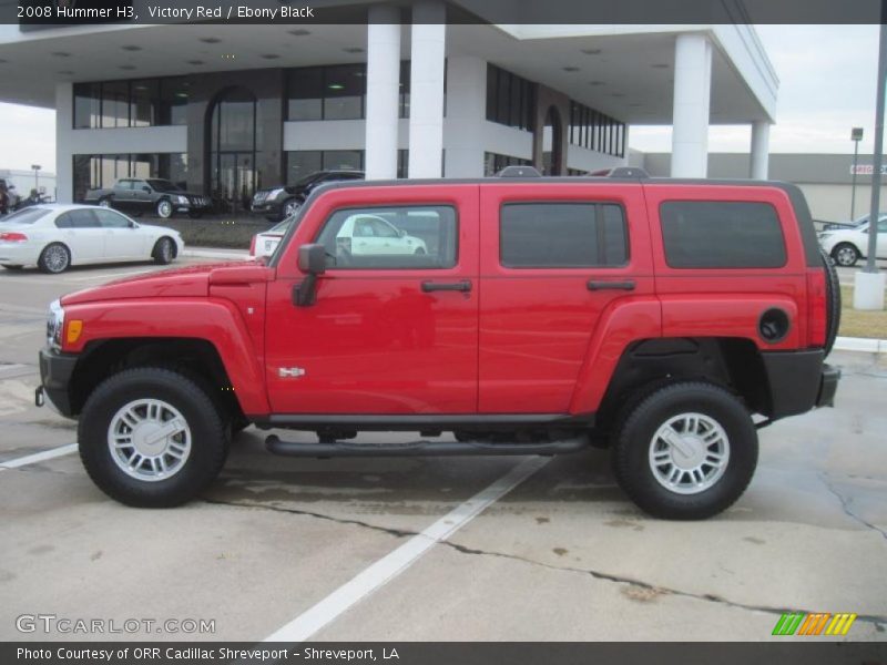  2008 H3  Victory Red