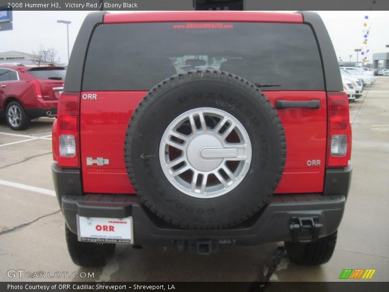  2008 H3  Victory Red