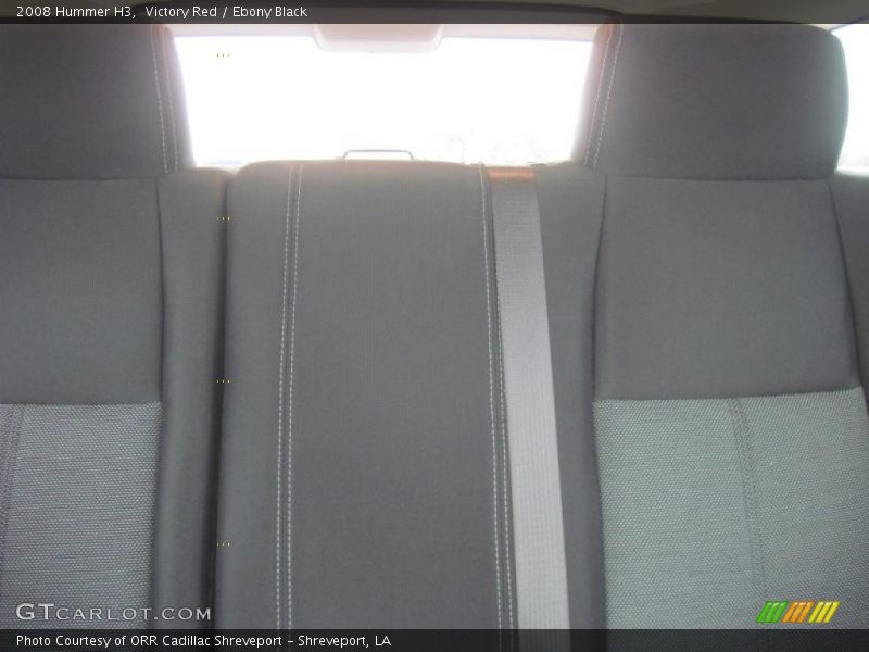 Victory Red / Ebony Black 2008 Hummer H3