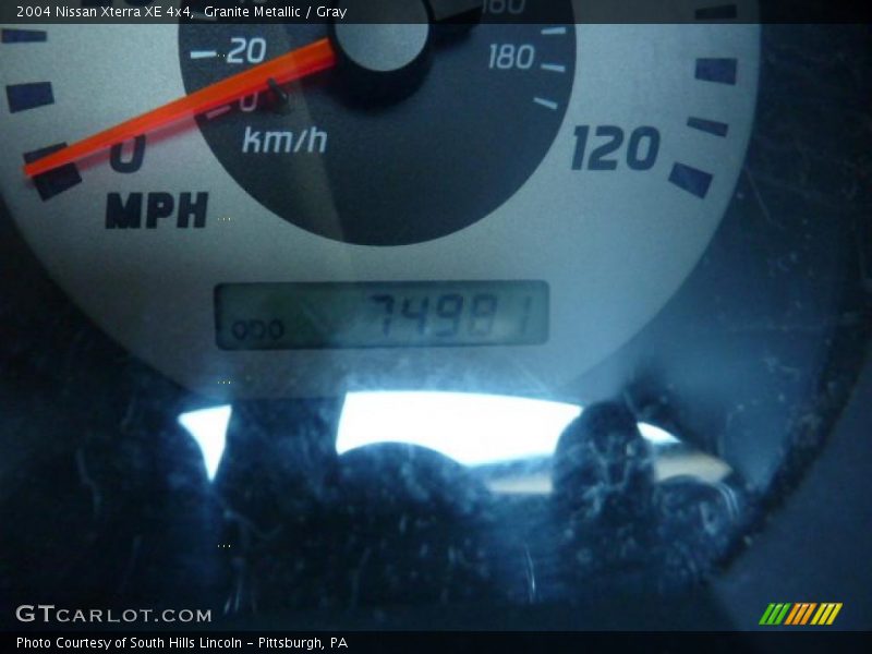 Granite Metallic / Gray 2004 Nissan Xterra XE 4x4