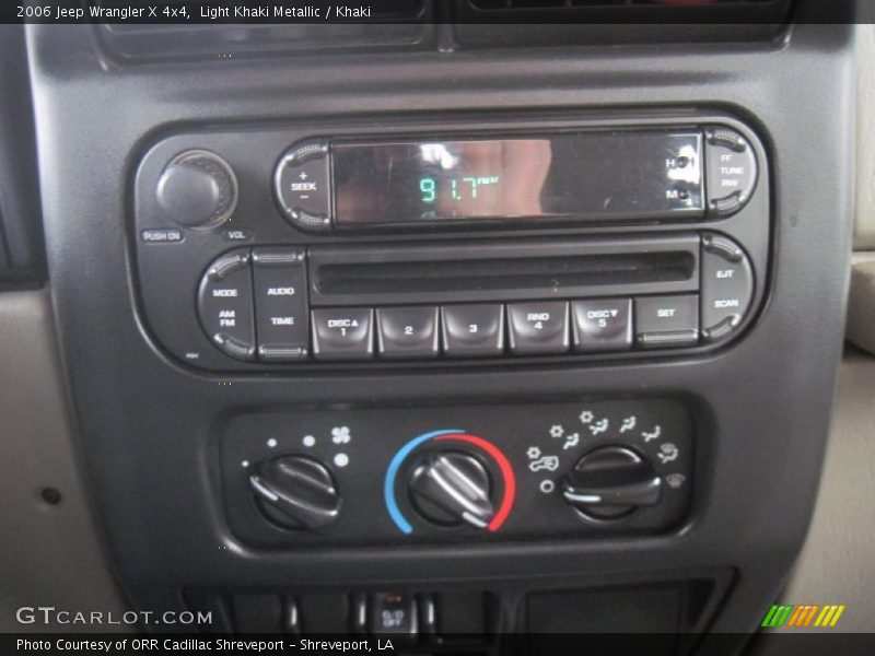 Light Khaki Metallic / Khaki 2006 Jeep Wrangler X 4x4