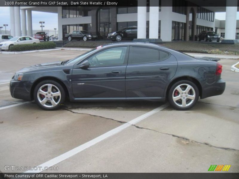 Dark Slate Metallic / Ebony 2008 Pontiac Grand Prix GXP Sedan