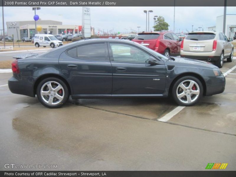 Dark Slate Metallic / Ebony 2008 Pontiac Grand Prix GXP Sedan