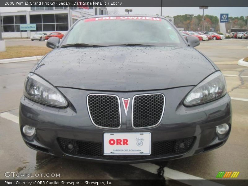 Dark Slate Metallic / Ebony 2008 Pontiac Grand Prix GXP Sedan