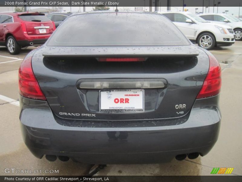 Dark Slate Metallic / Ebony 2008 Pontiac Grand Prix GXP Sedan