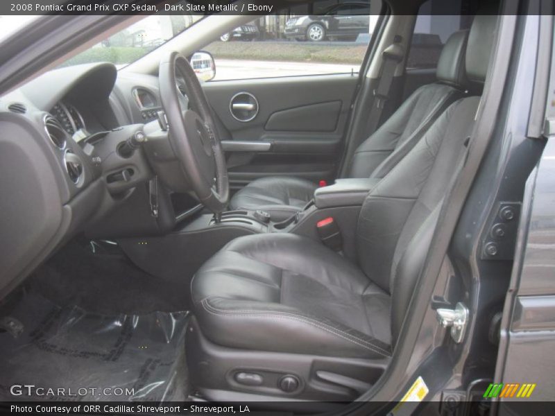 Dark Slate Metallic / Ebony 2008 Pontiac Grand Prix GXP Sedan