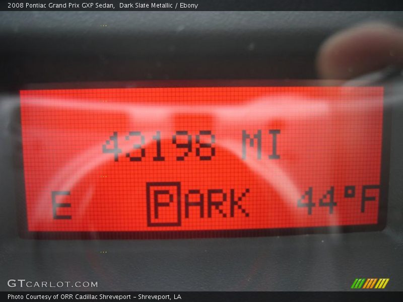 Dark Slate Metallic / Ebony 2008 Pontiac Grand Prix GXP Sedan