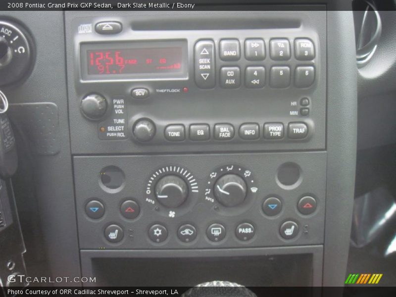 Dark Slate Metallic / Ebony 2008 Pontiac Grand Prix GXP Sedan
