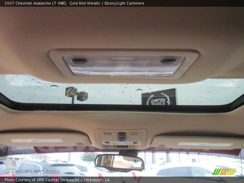 Gold Mist Metallic / Ebony/Light Cashmere 2007 Chevrolet Avalanche LT 4WD