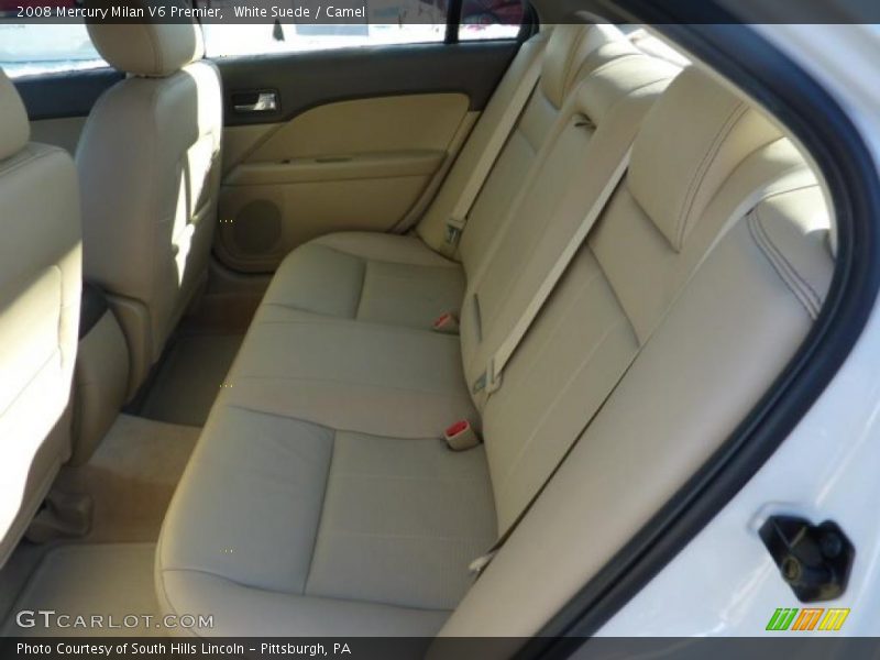 White Suede / Camel 2008 Mercury Milan V6 Premier