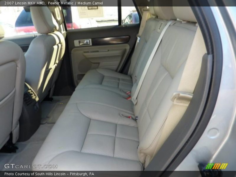 Pewter Metallic / Medium Camel 2007 Lincoln MKX AWD