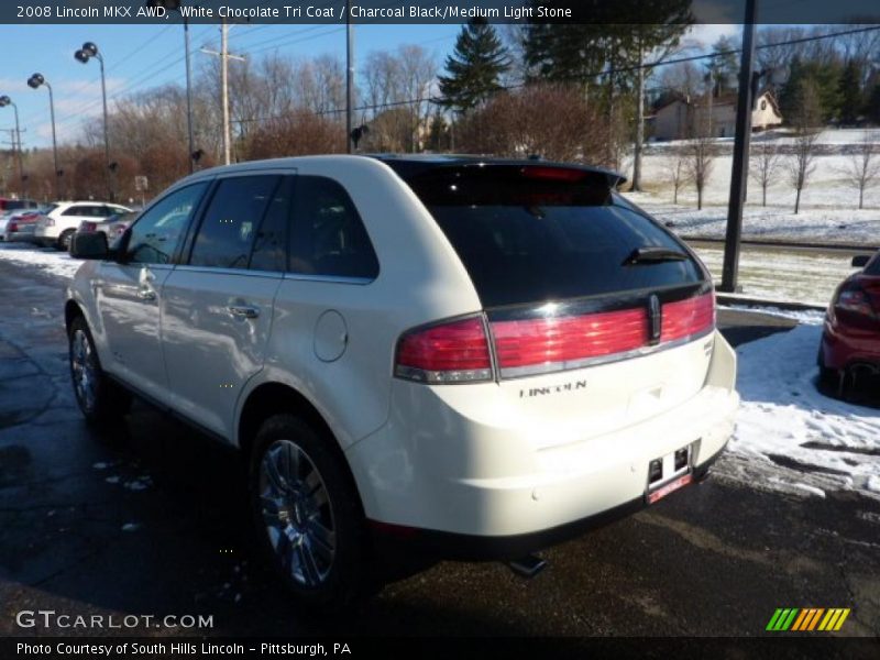White Chocolate Tri Coat / Charcoal Black/Medium Light Stone 2008 Lincoln MKX AWD