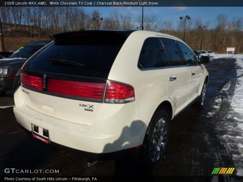 White Chocolate Tri Coat / Charcoal Black/Medium Light Stone 2008 Lincoln MKX AWD