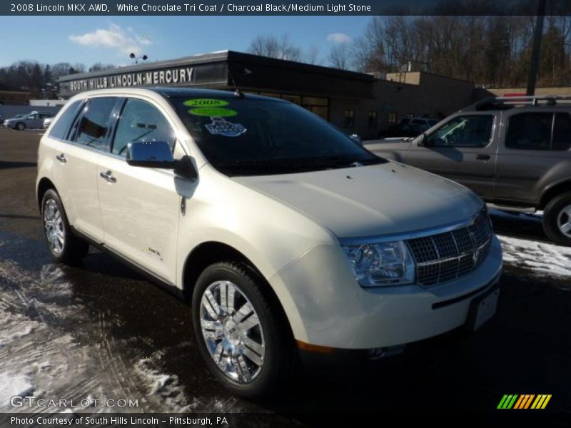 White Chocolate Tri Coat / Charcoal Black/Medium Light Stone 2008 Lincoln MKX AWD