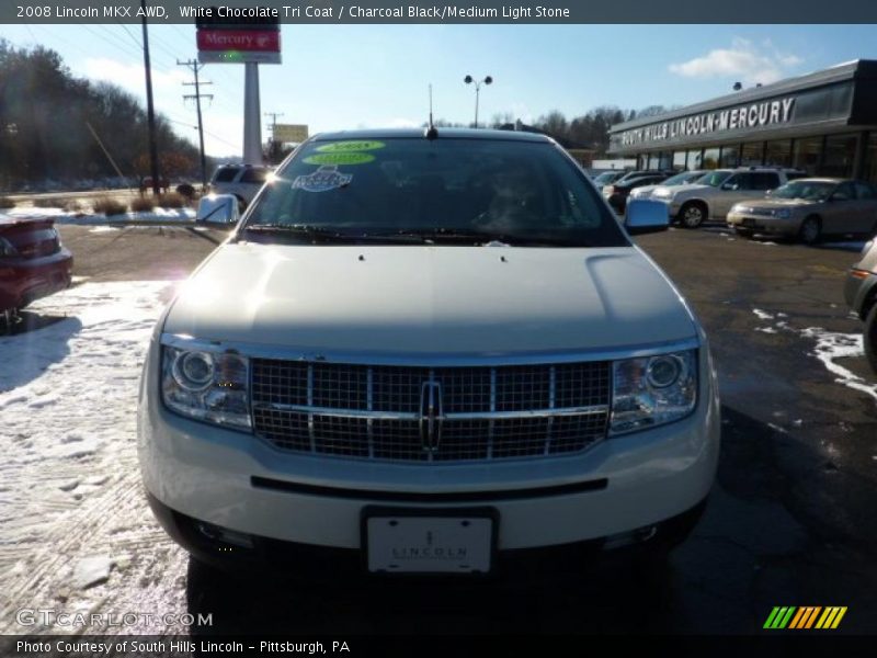 White Chocolate Tri Coat / Charcoal Black/Medium Light Stone 2008 Lincoln MKX AWD