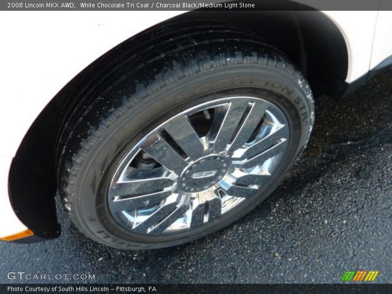 White Chocolate Tri Coat / Charcoal Black/Medium Light Stone 2008 Lincoln MKX AWD