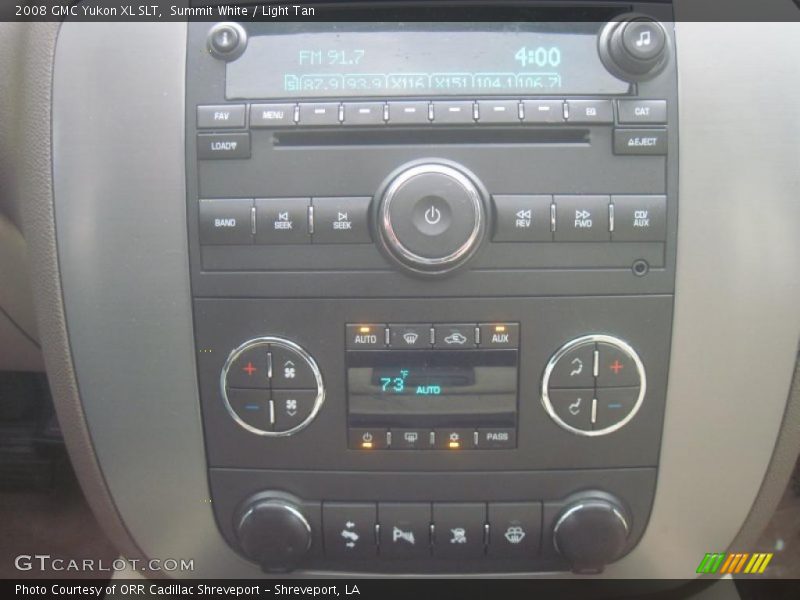 Summit White / Light Tan 2008 GMC Yukon XL SLT