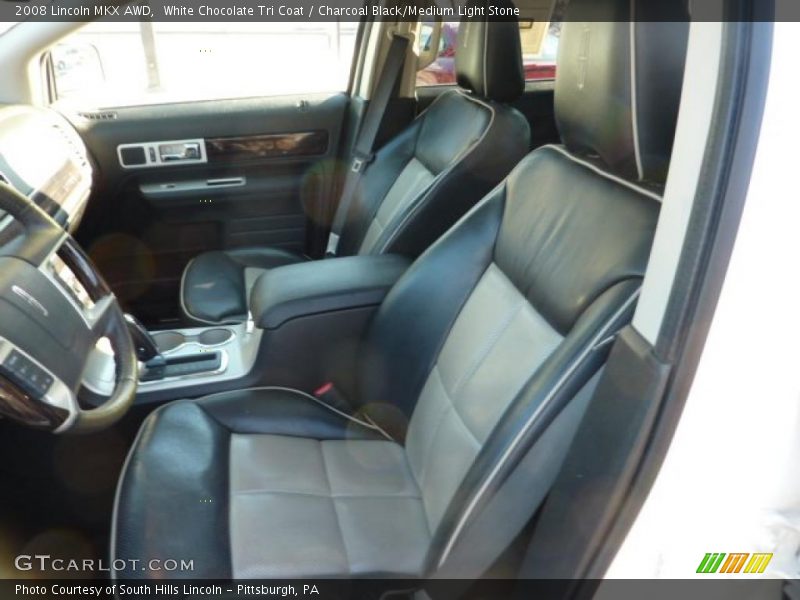 White Chocolate Tri Coat / Charcoal Black/Medium Light Stone 2008 Lincoln MKX AWD