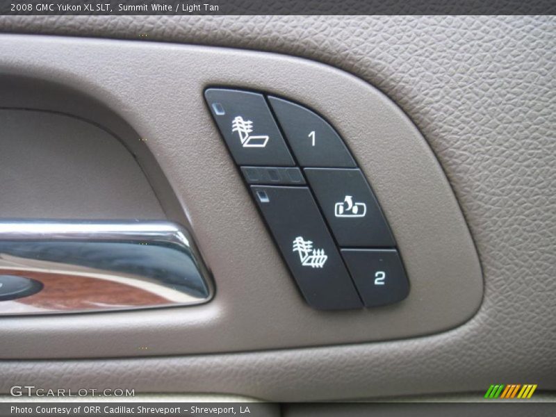 Summit White / Light Tan 2008 GMC Yukon XL SLT