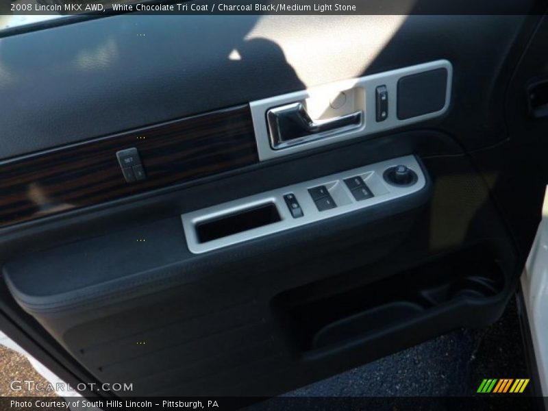 White Chocolate Tri Coat / Charcoal Black/Medium Light Stone 2008 Lincoln MKX AWD