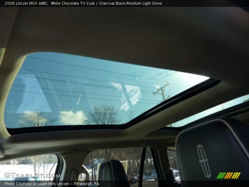 White Chocolate Tri Coat / Charcoal Black/Medium Light Stone 2008 Lincoln MKX AWD