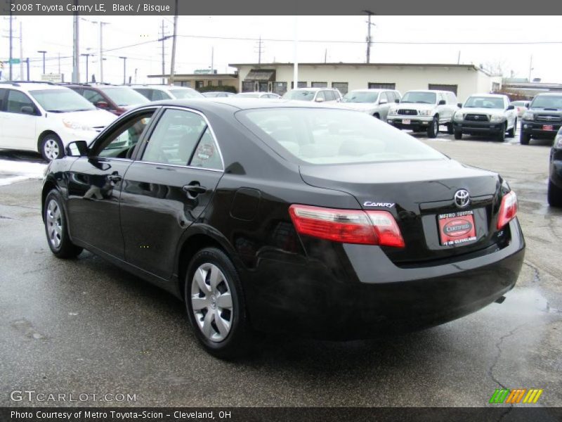 Black / Bisque 2008 Toyota Camry LE