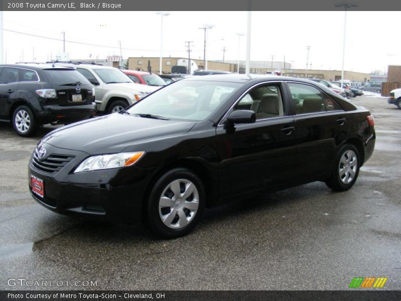 Black / Bisque 2008 Toyota Camry LE