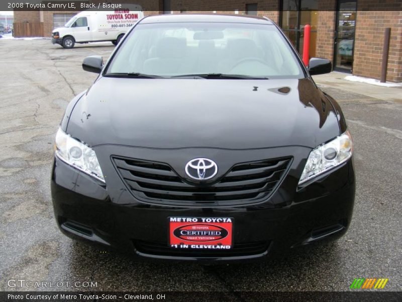 Black / Bisque 2008 Toyota Camry LE