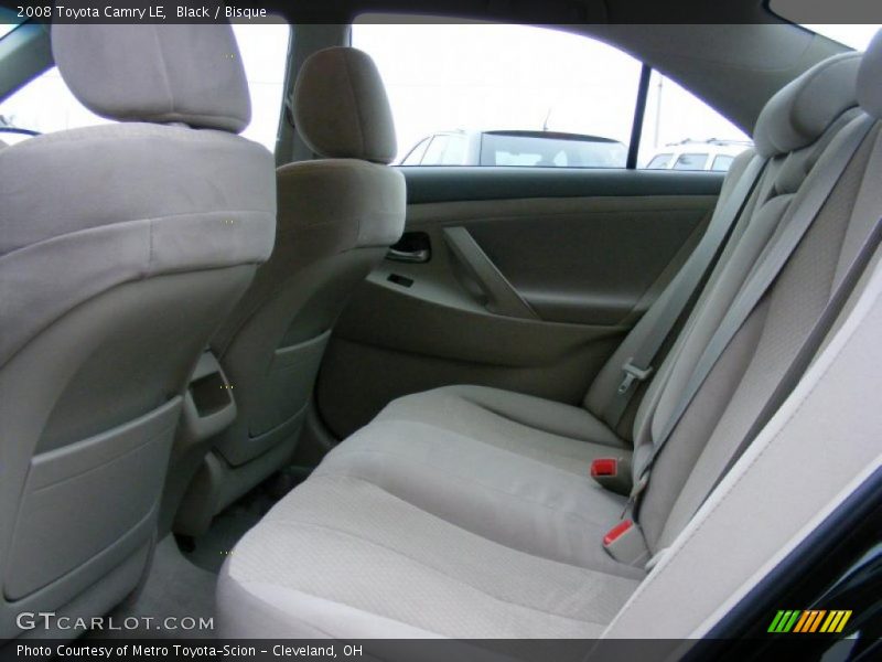 Black / Bisque 2008 Toyota Camry LE