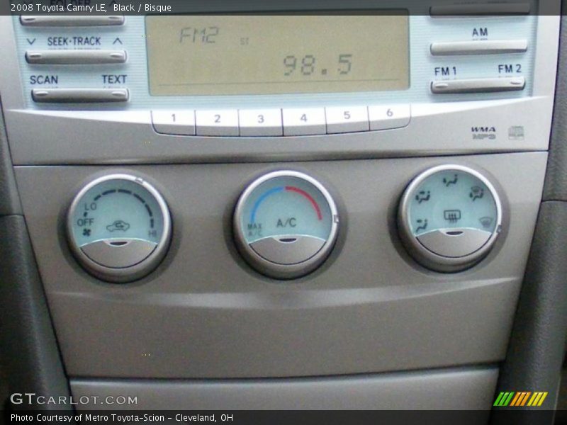 Black / Bisque 2008 Toyota Camry LE