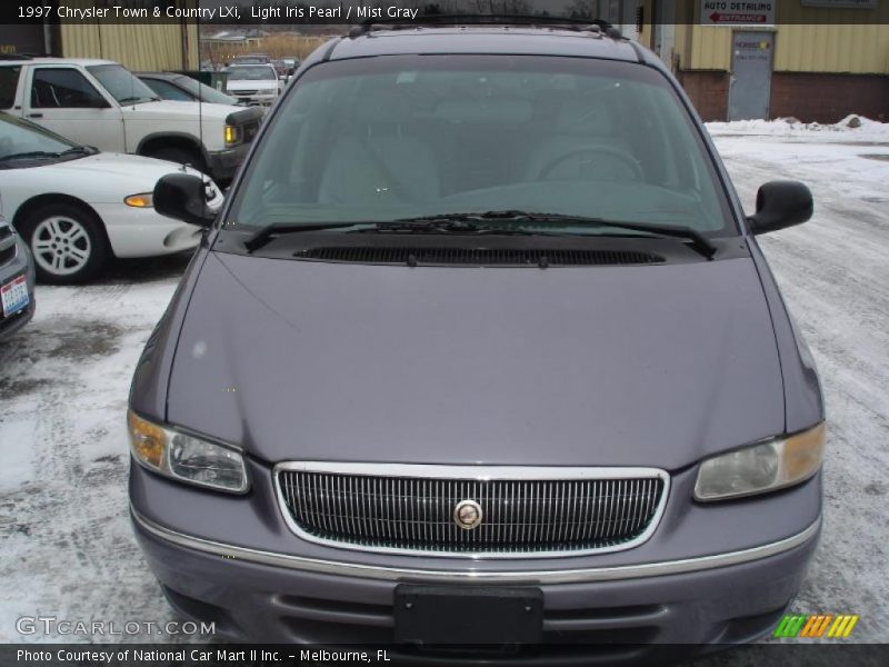 Light Iris Pearl / Mist Gray 1997 Chrysler Town & Country LXi
