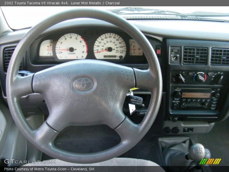 Lunar Mist Metallic / Charcoal 2002 Toyota Tacoma V6 Xtracab 4x4