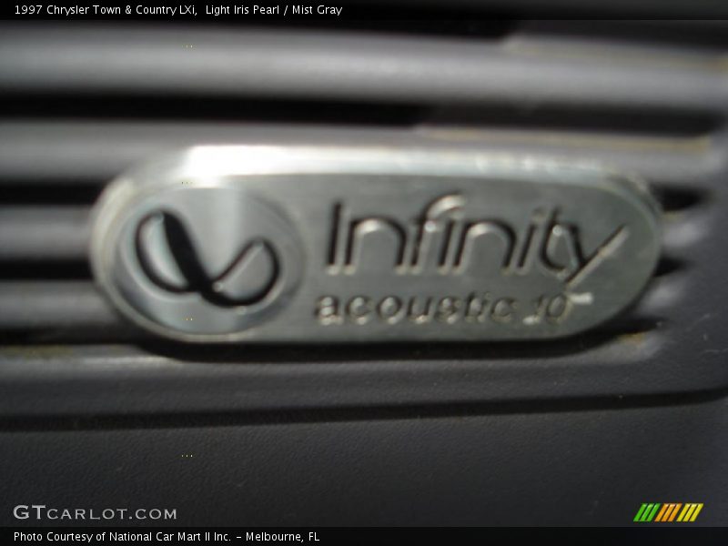 Light Iris Pearl / Mist Gray 1997 Chrysler Town & Country LXi