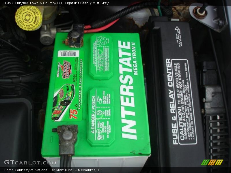 Light Iris Pearl / Mist Gray 1997 Chrysler Town & Country LXi