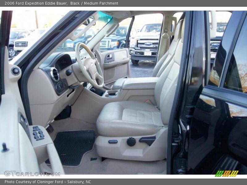 Black / Medium Parchment 2006 Ford Expedition Eddie Bauer